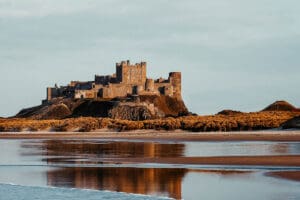 Bamburgh Castle, Bamburgh, England. Mysterious Adventures and legends