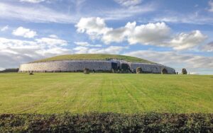 New Grange, a Neolithic site in Ireland.