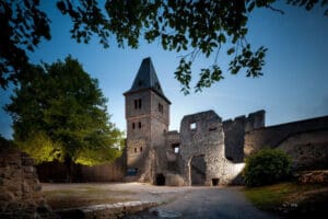Burg Frankenstein, the namesake of Mary Shelley's legendary novel. Folklore, legends, Mysterious Adventures Tours