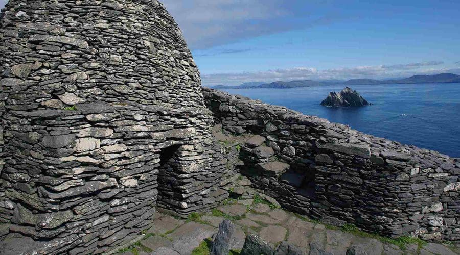 View from the Great Skellig, County Kerry, Ireland