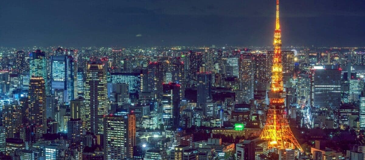 View of Tokyo Cityscape