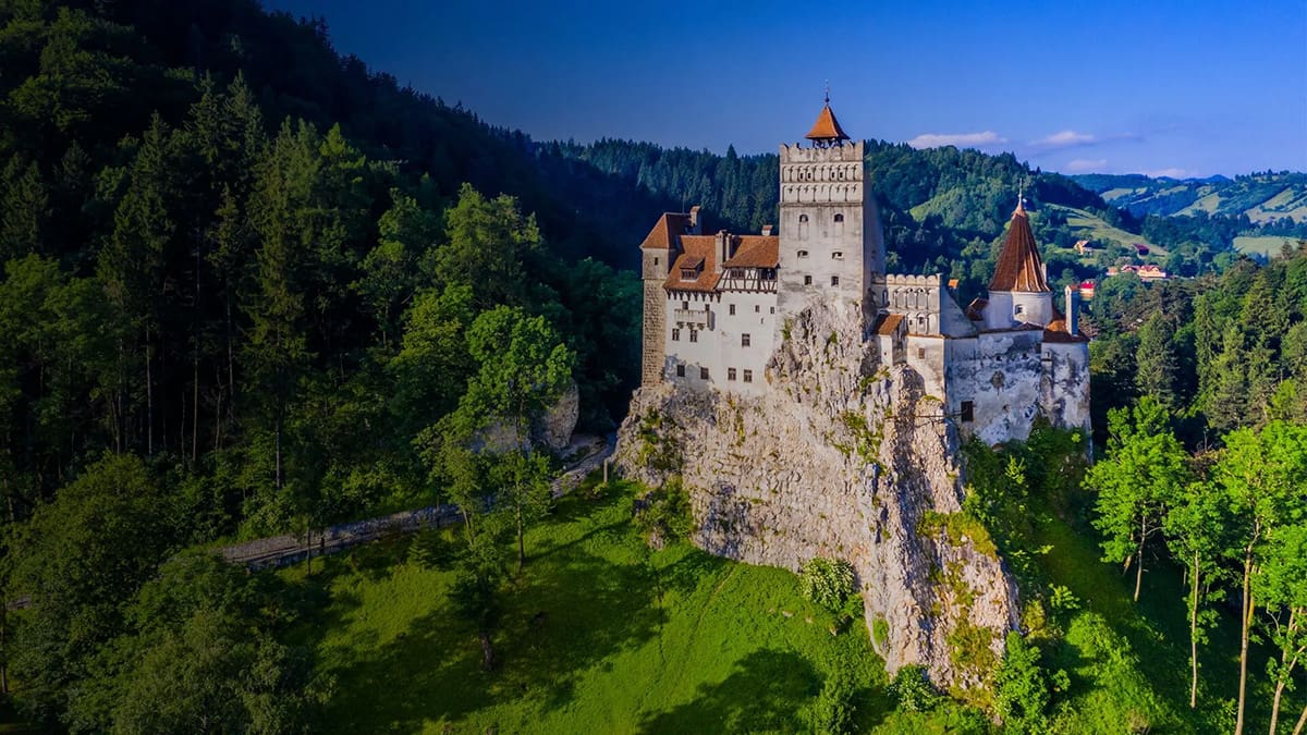 Bran Castle In Romania