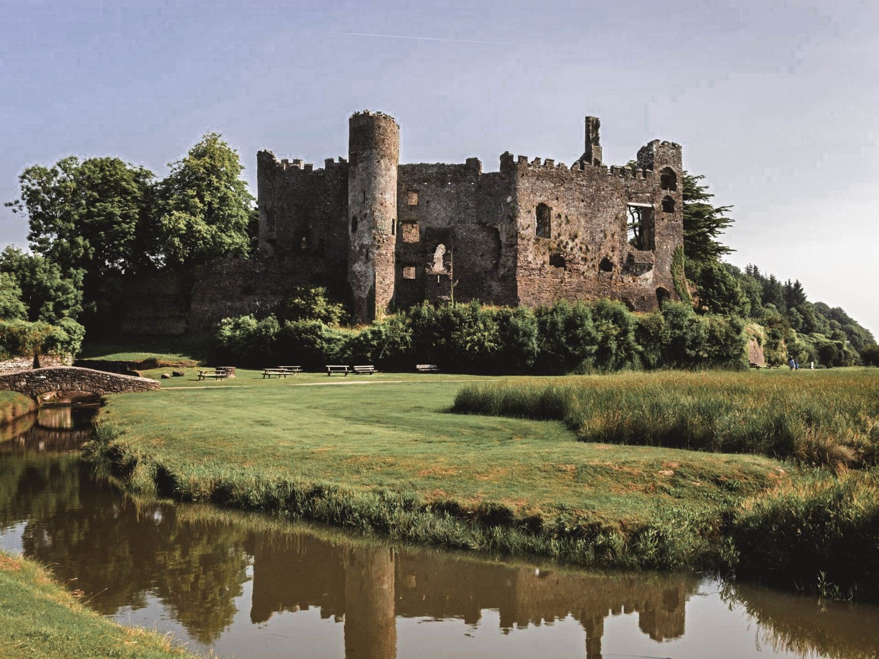 Laugharne Castle, Laugharne, Wales