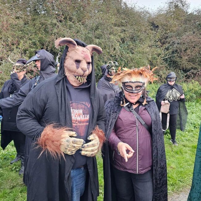 Costumes are encouraged for Ireland's Puca Festival!