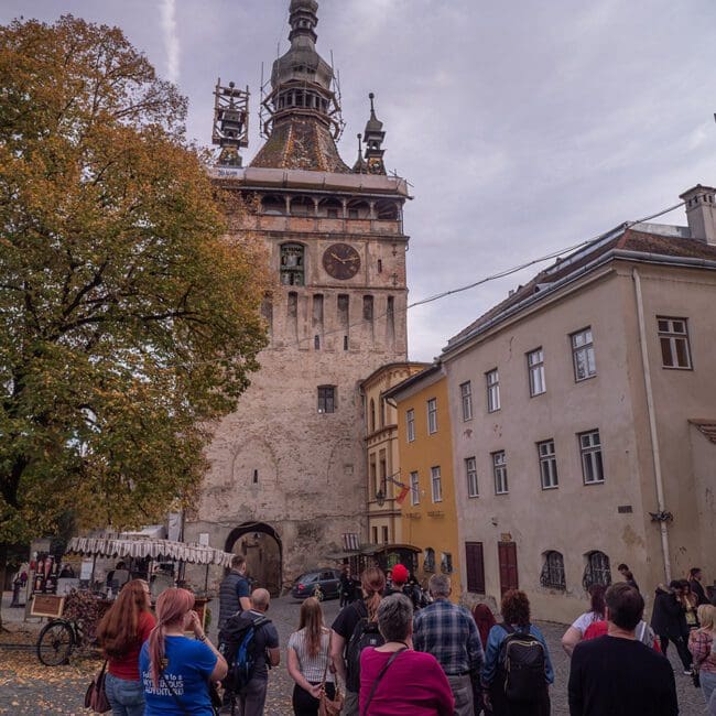 The Clock Tower of Sighisoara, Romania