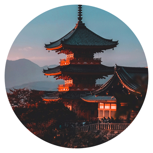 Kyoto Japan 2025 Tour Icon