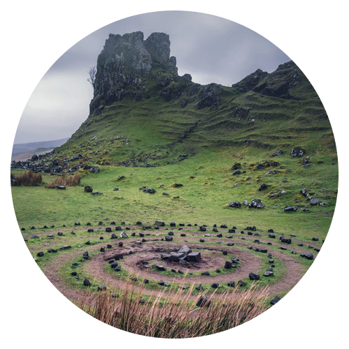 Fairy Glen, Isle of Skye, Scotland