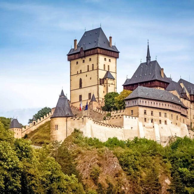 Karlstejn castle, Karlstejn, Czech Republic