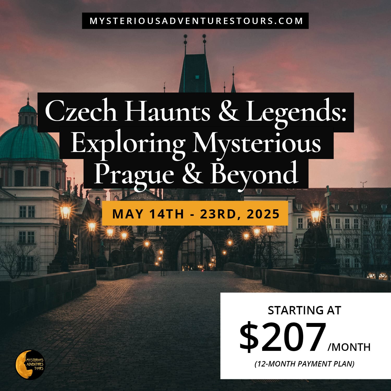 Czech Haunts & Legends: Exploring Mysterious Prague & Beyond