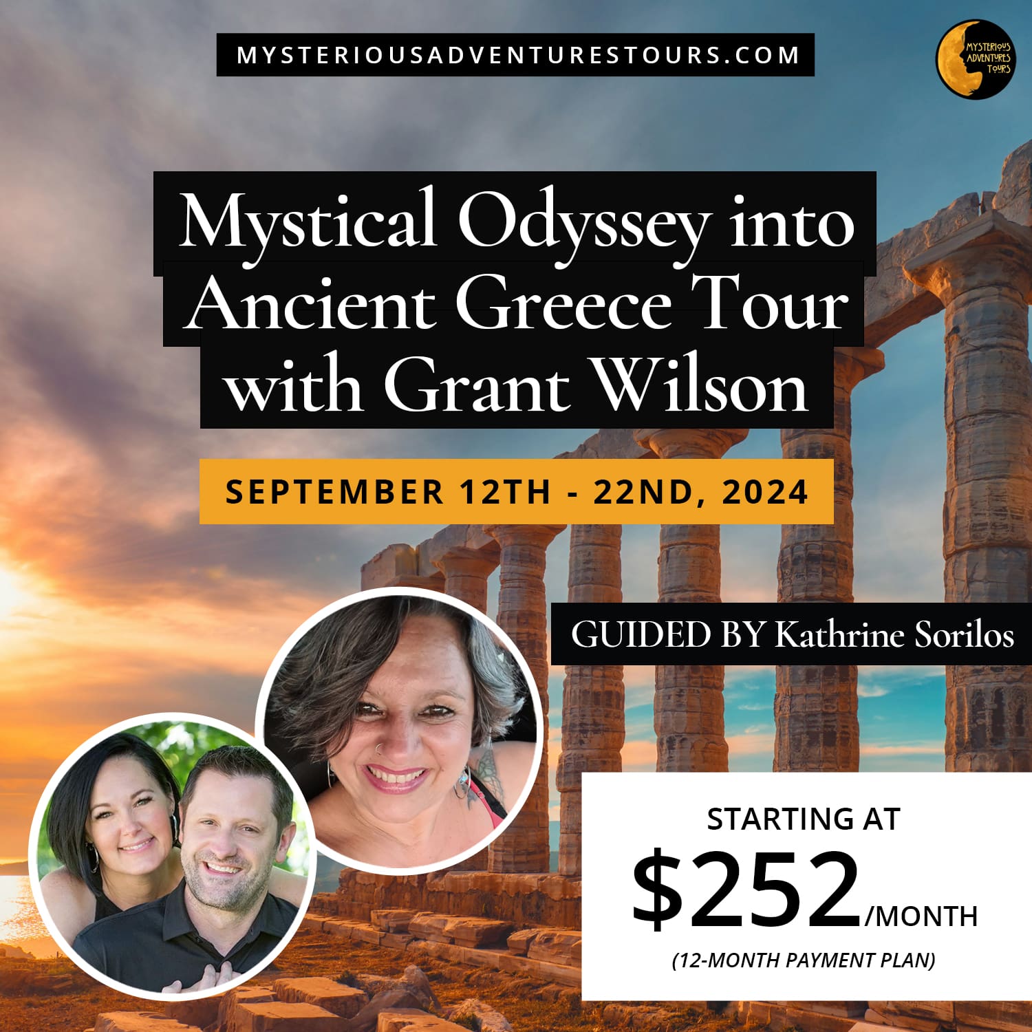 Mystical Odyssey Into Ancient Greece Tour With Grant Wilson