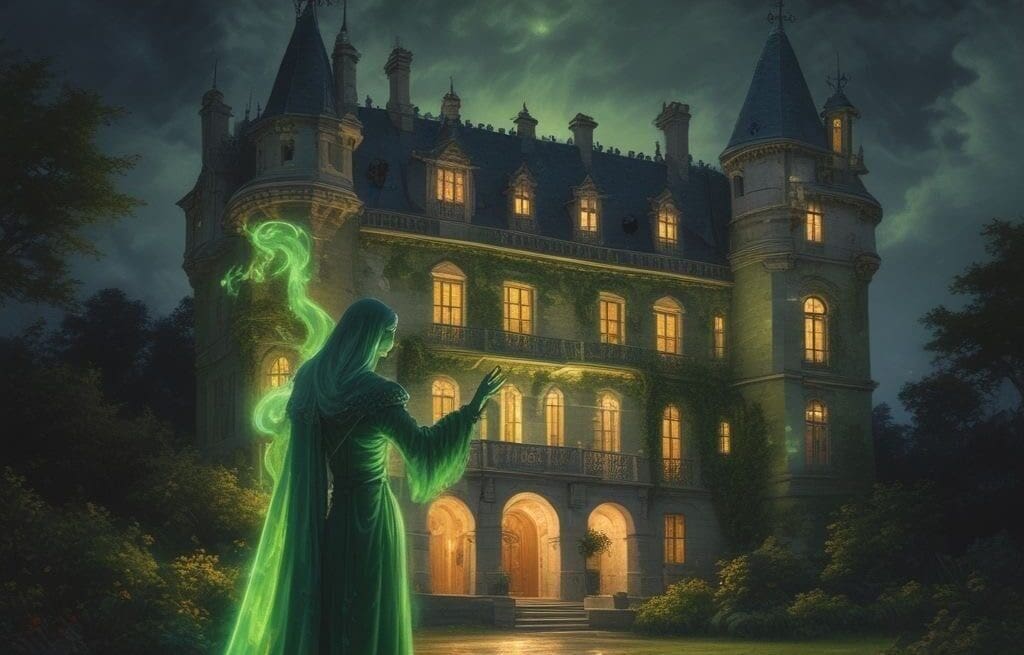 The Ghost of the Lady in Green of Château de Brissac, a Haunted Castle in France