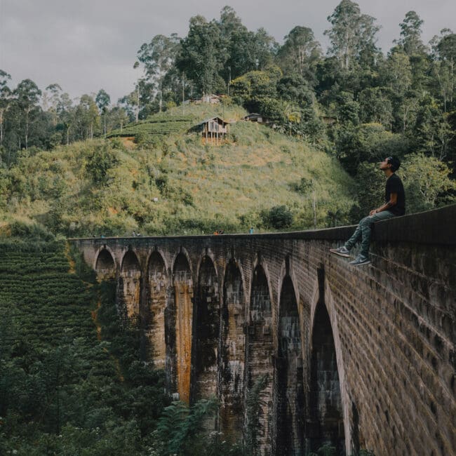 The Nine Arches Bridge, Sri Lanka.