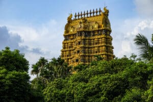 mysterious, spooky and enigmatic Nallur Kandaswamy Kevin Hindu Temple in Jaffna, Sri Lanka