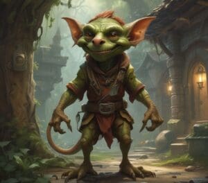 The Kobold, a mythical creature from German fairy tales and legends