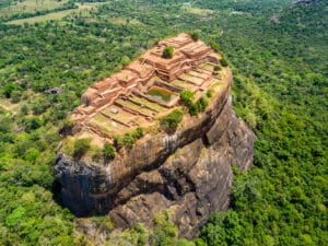 Mysterious, spooky, enigmatic Sigiriiya in Sri Lanka