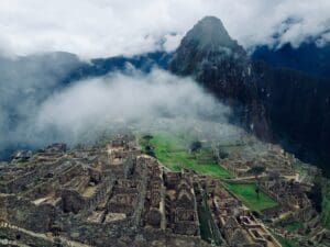 Machu Picchu, sacred site of the Ancient Civilization of the Inca.