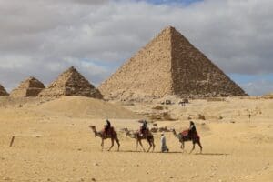 Ancient Pyramids of Giza, a mystical destination for finding adventure in travel