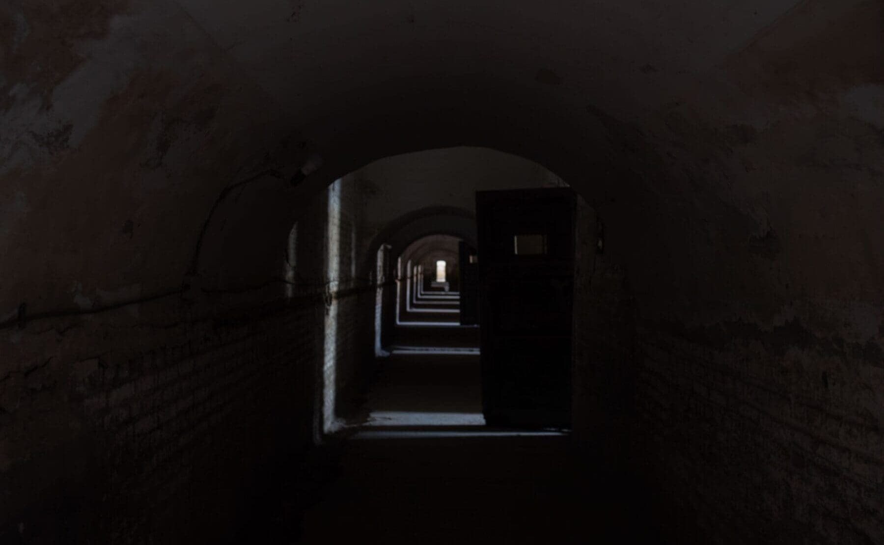 The haunted halls of Jilava Prison, Bucharest, Romania.