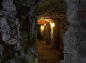 The Vaults of Edinburgh Castle, Scotland. Paranormal Travel Destination, Ghost-Hunting Vacation, Haunted Travel Destination.