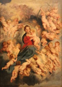 The Virgin and Child Surrounded by the Holy Innocents by Peter Paul Rubens. Enchanting Journeys, Transformational Travel, Spiritual Journeys