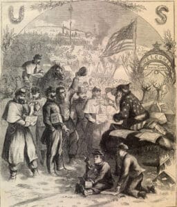 January 3, 1863 cover of Harper's Weekly, one of the first depictions of Santa Claus. Viking history, unique travel experiences.