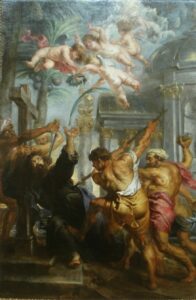 The Martyrdom of St. Thomas, Peter Paul Rubens. Legends