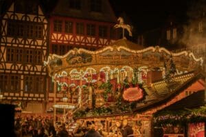 A Glittering Christmas Market in Frankfurt, Germany, fairy tale, adventure tour