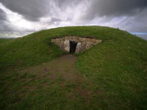 Ireland Hill of  Tara neolithic burial mound, myths and legends, supernatural, superstition