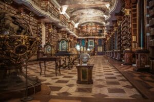 Klementinum Library, Prague. Transformational Travel, Adventure in Travel