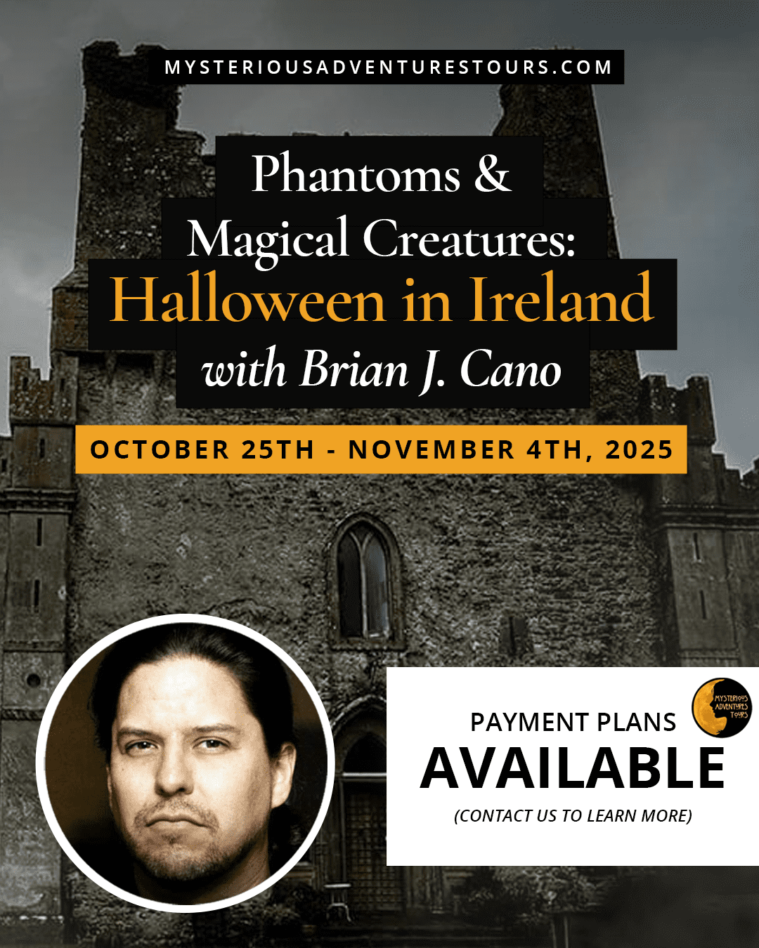 PHANTOMS AND MAGICAL CREATURES TOUR PROMO