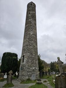 Glendalough Tower, Co. Wicklow. Mysterious Adventures, Transformational Travel