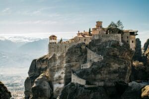 The Monasteries of Meteora. 