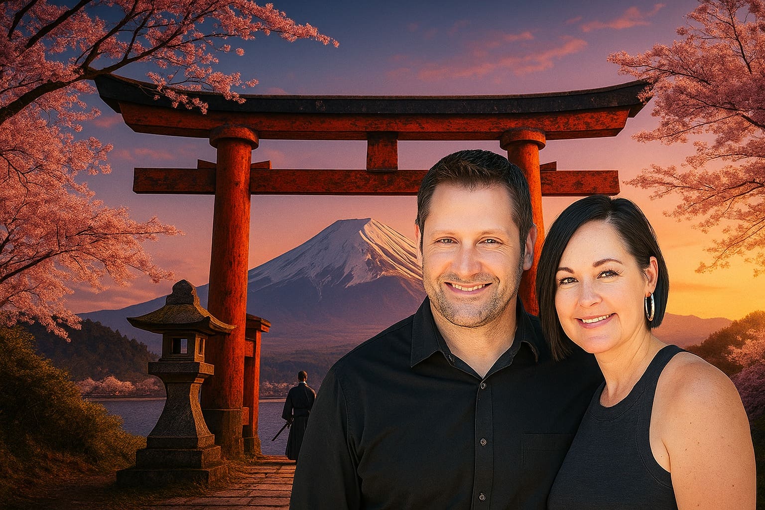 Grant & Reanna Wilson In Japan Grant & Reanna Wilson In Japan