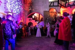 Our travelers celebrated Halloween in Castle Bran, the legendary home of Vlad Tepes. Transformation,