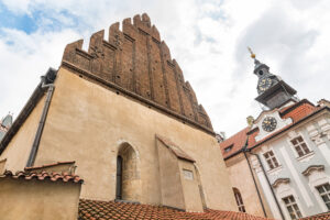 The Old New Synagogue, rumored to have housed a Golem. Prague Haunted Stories, Haunted, legend