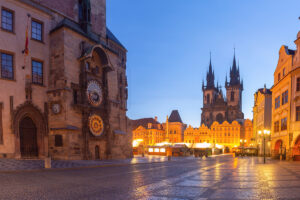 Prague's Old Town Square. Prague Haunted Stories, Legend