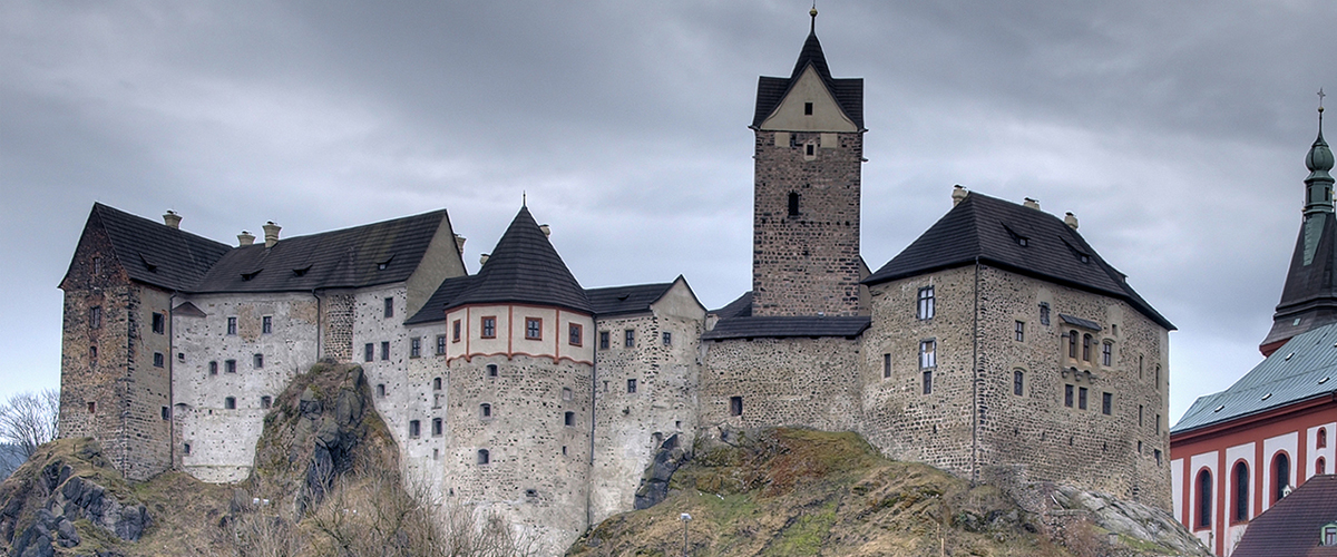 The haunted Loket Castle in Czech Republic. Haunted Prague, Haunted places you can actually visit.