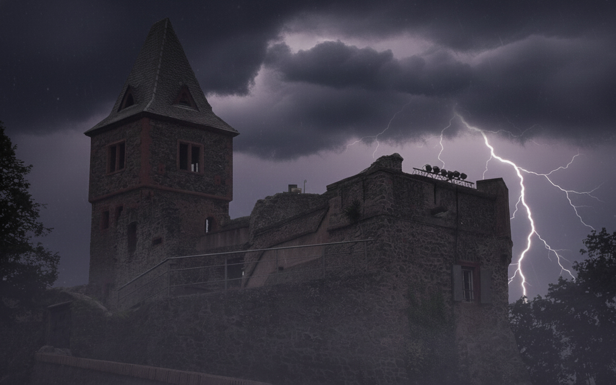 Berg Frankenstein, the inspiration for Mary Shelley's legendary novel 'Frankenstein.' Paranormal Fans, Supernatural Destinations, Haunted