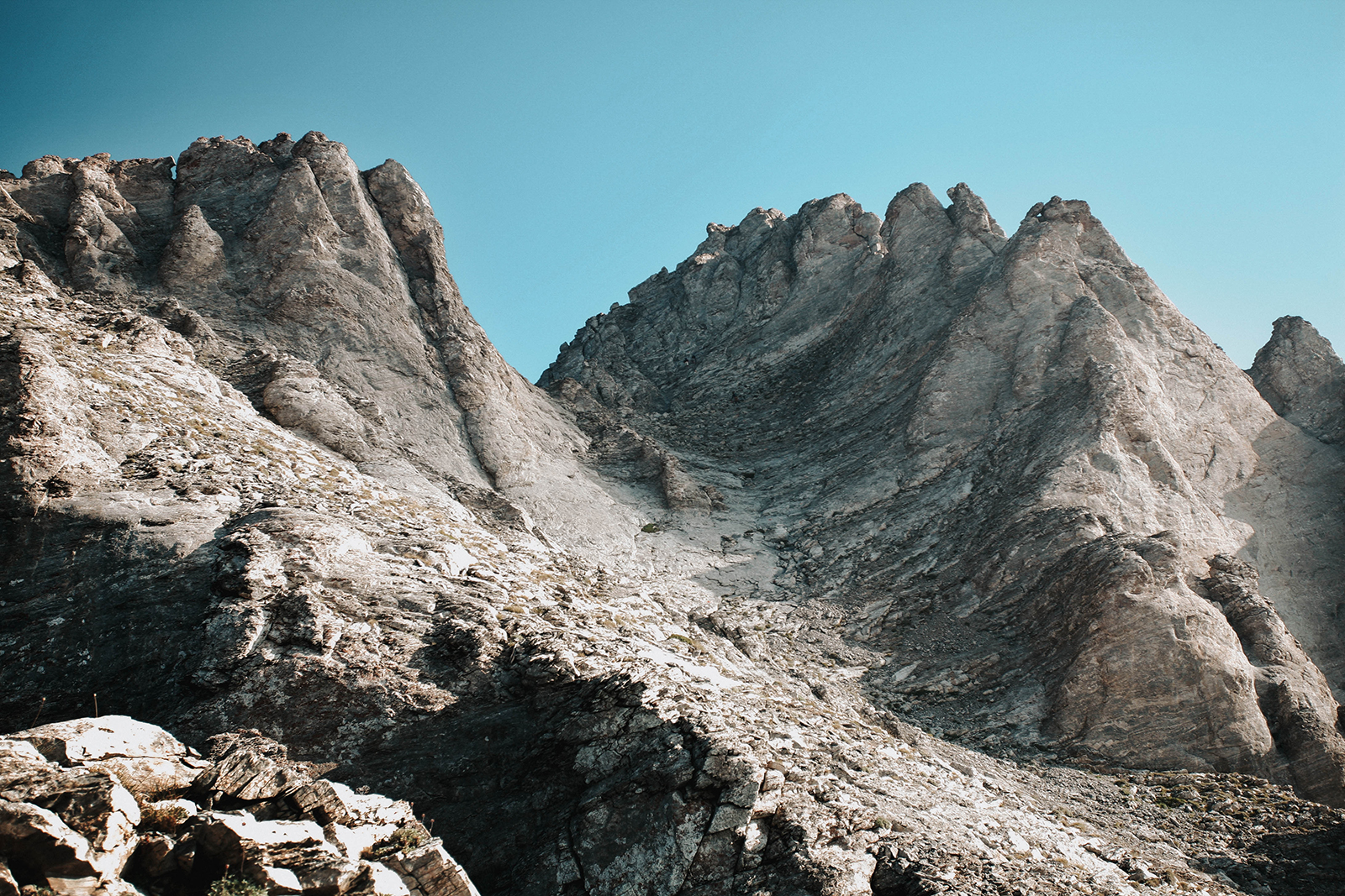 Mount Olympus, the legendary home of the gods of Greece.