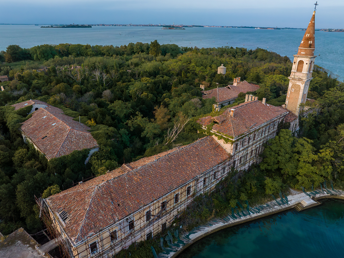 plagued ghost island of Poveglia in the Venetian lagoon.