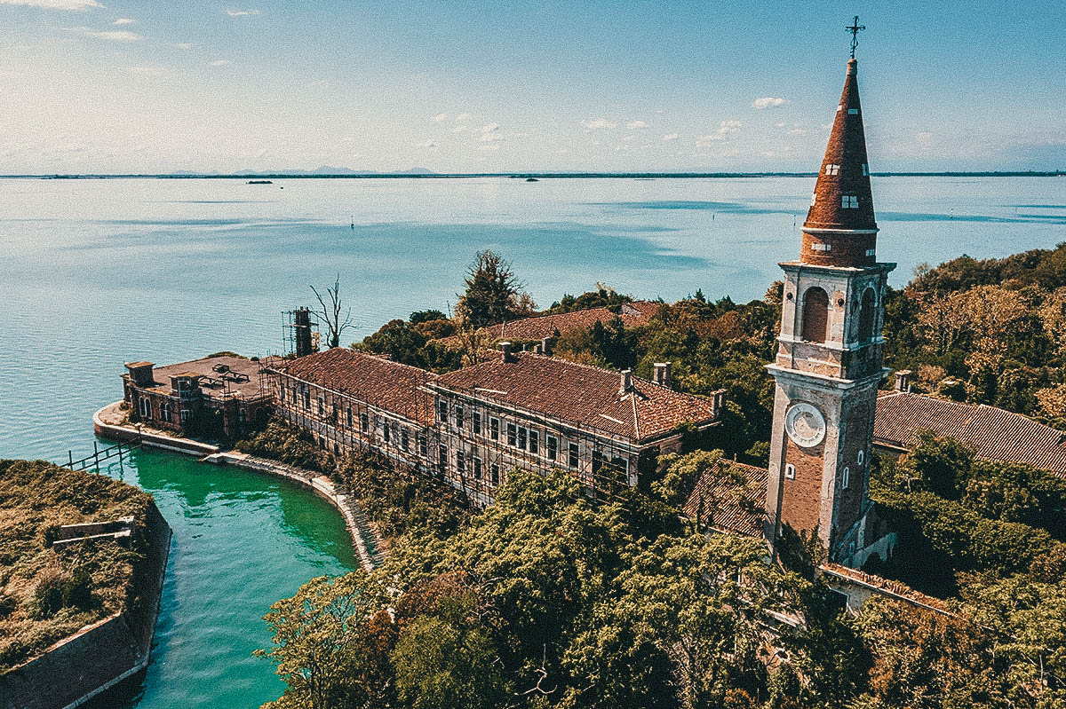 The abandoned island of Poveglia is filled with legends of ghosts from its disturbing past. Venice, Haunted Italy