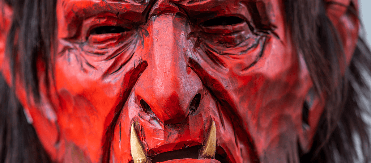 Day 5 Krampus Mask