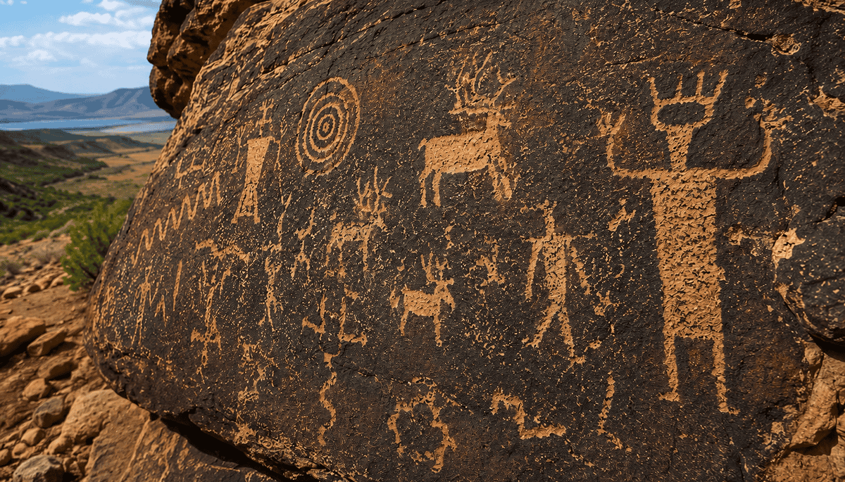 Petroglyphs, Uinta Basin, Skinwalker Ranch