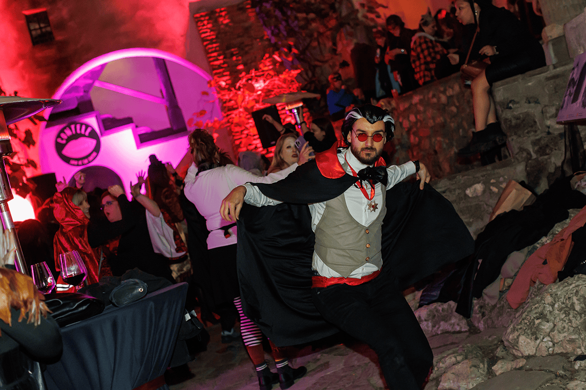 Dracula Ball 5 Dancing the night away during Halloween at Bran Castle, Halloween in Dracula's Castle